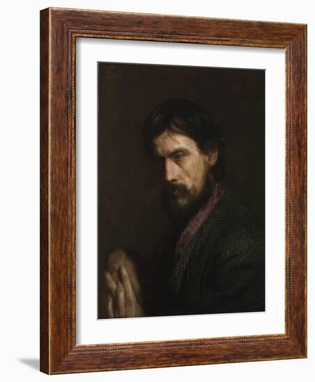 The Veteran (Portrait of George Reynolds), c.1885-Thomas Cowperthwait Eakins-Framed Giclee Print