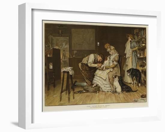 The Veterinary's Shop-Robert Walker Macbeth-Framed Giclee Print