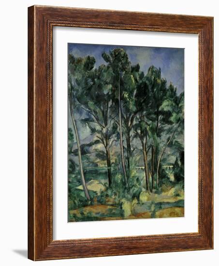 The Viaduct-Paul Cézanne-Framed Giclee Print