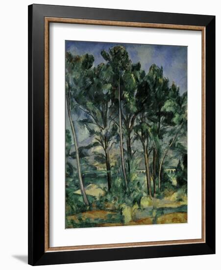 The Viaduct-Paul Cézanne-Framed Giclee Print