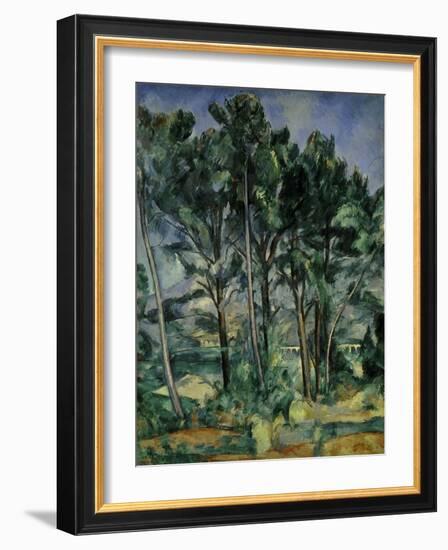 The Viaduct-Paul Cézanne-Framed Giclee Print
