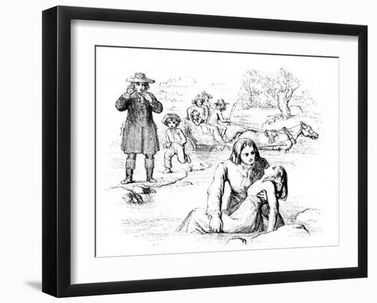 The Vicar of Wakefield' by Oliver Goldsmith-William Mulready-Framed Giclee Print
