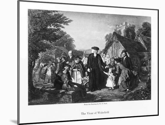 The Vicar of Wakefield, C1850-William Powell Frith-Mounted Giclee Print