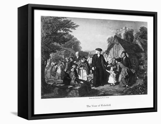 The Vicar of Wakefield, C1850-William Powell Frith-Framed Premier Image Canvas