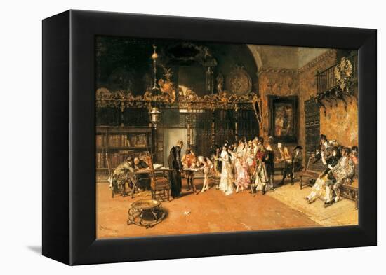 The Vicarage, 1870-Mariano Fortuny y Marsal-Framed Premier Image Canvas