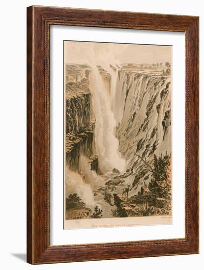 The Victoria Falls-Thomas Baines-Framed Giclee Print