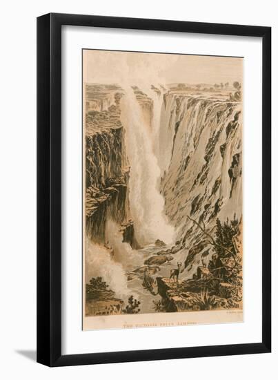 The Victoria Falls-Thomas Baines-Framed Giclee Print