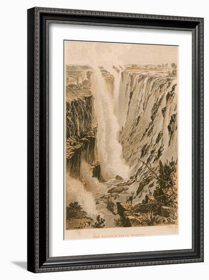 The Victoria Falls-Thomas Baines-Framed Giclee Print