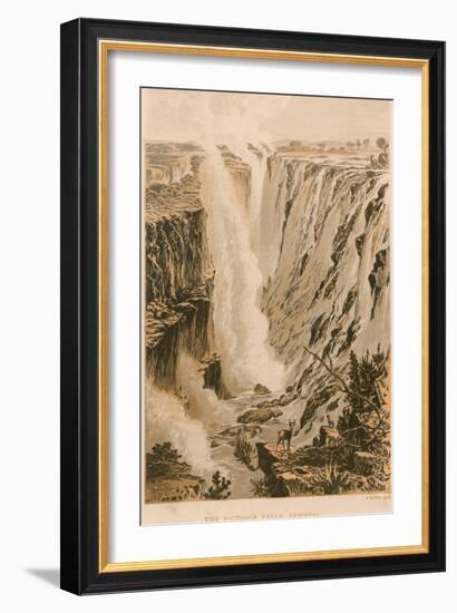 The Victoria Falls-Thomas Baines-Framed Giclee Print