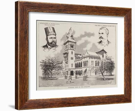 The Victoria Jubilee Technical Institute, Bombay-Edward Killingworth Johnson-Framed Giclee Print