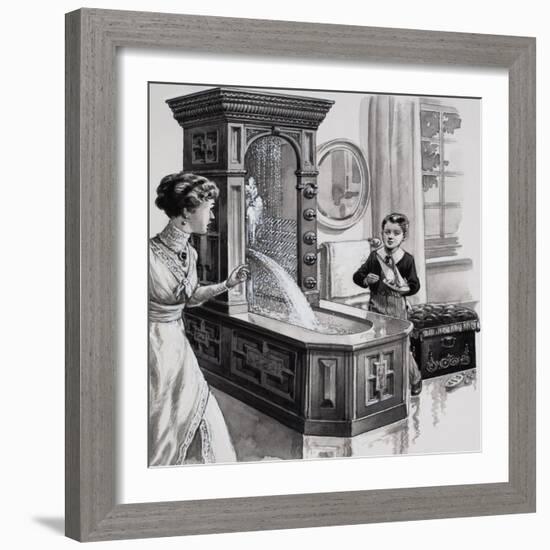 The Victorian Bath-Pat Nicolle-Framed Giclee Print