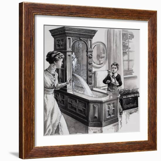 The Victorian Bath-Pat Nicolle-Framed Giclee Print