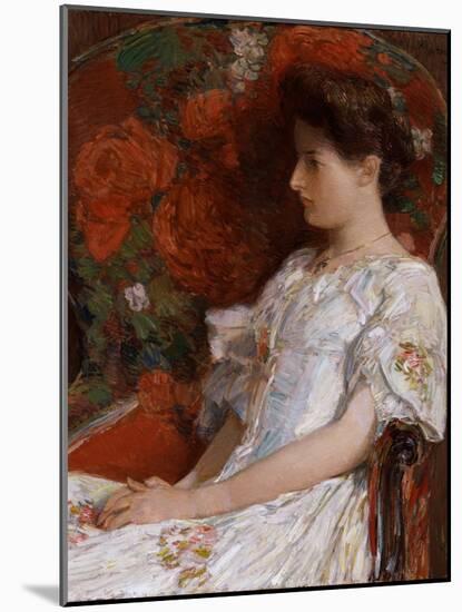 The Victorian Chair, 1906-Childe Hassam-Mounted Giclee Print