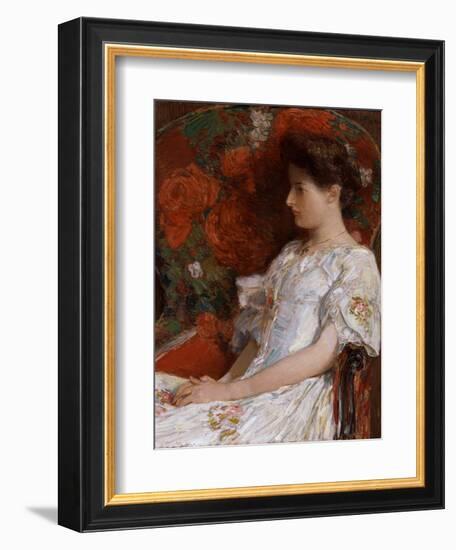 The Victorian Chair, 1906-Childe Hassam-Framed Giclee Print