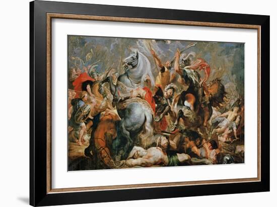 The Victory and Death of Decius Mus-Peter Paul Rubens-Framed Giclee Print