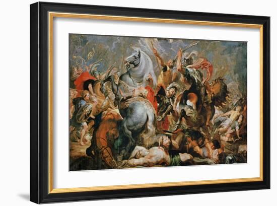 The Victory and Death of Decius Mus-Peter Paul Rubens-Framed Giclee Print