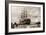 The "Victory" at Portsmouth, Came into Harbour from Last Commission Nov, 1812-Charles Edward Dixon-Framed Giclee Print