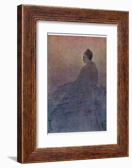 The Victory of Buddha-Abanindro Nath Tagore-Framed Photographic Print