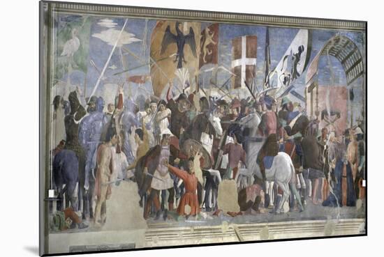 The Victory of Heraclius and the Execution of Chosroes-Piero della Francesca-Mounted Giclee Print