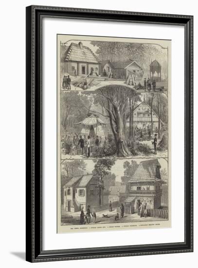The Vienna Exhibition-null-Framed Giclee Print