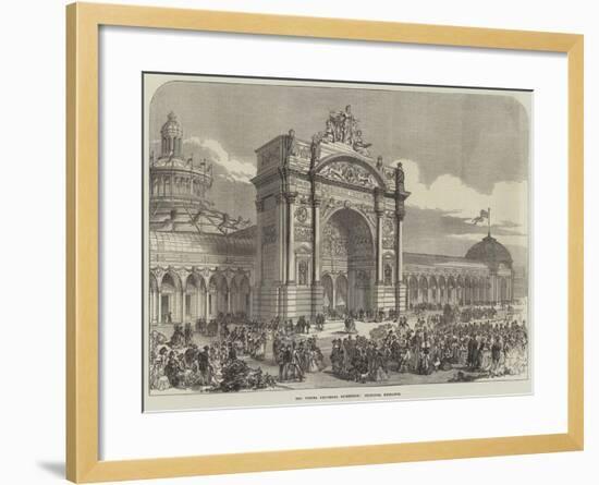 The Vienna Universal Exhibition, Principal Entrance-null-Framed Giclee Print