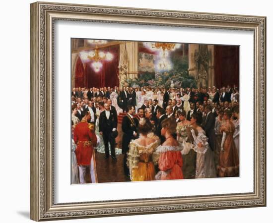 The Viennese Ball-Wilhelm Gause-Framed Giclee Print