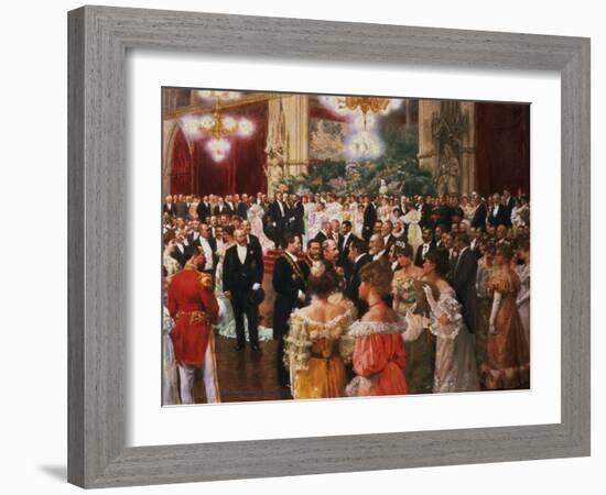 The Viennese Ball-Wilhelm Gause-Framed Giclee Print