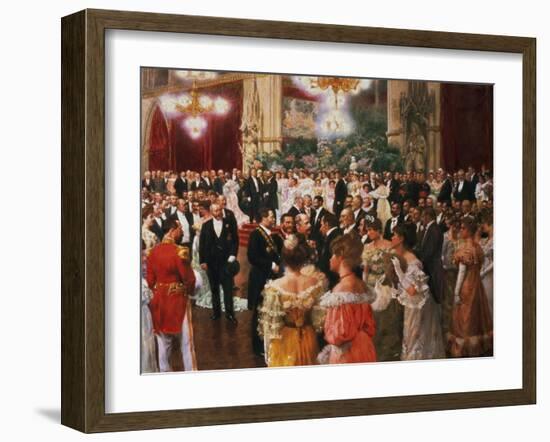 The Viennese Ball-Wilhelm Gause-Framed Giclee Print