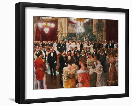 The Viennese Ball-Wilhelm Gause-Framed Giclee Print