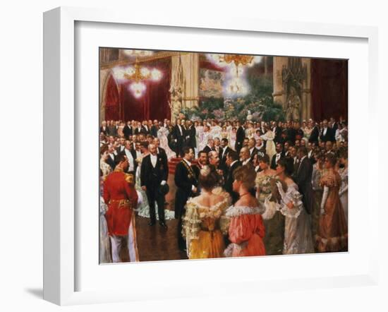 The Viennese Ball-Wilhelm Gause-Framed Giclee Print