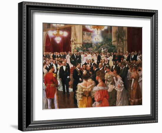 The Viennese Ball-Wilhelm Gause-Framed Giclee Print