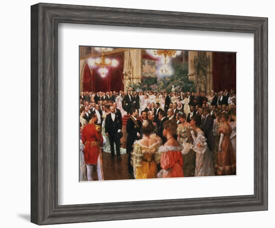 The Viennese Ball-Wilhelm Gause-Framed Giclee Print