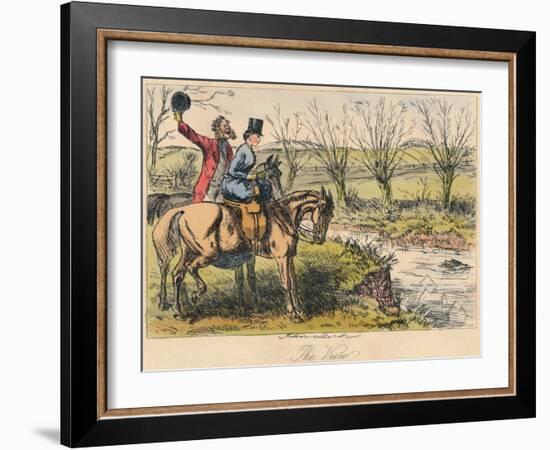 The View, 1865-John Leech-Framed Giclee Print