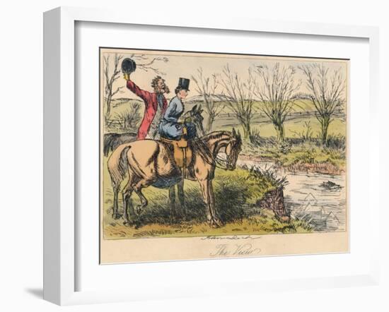 The View, 1865-John Leech-Framed Giclee Print