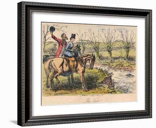 The View, 1865-John Leech-Framed Giclee Print