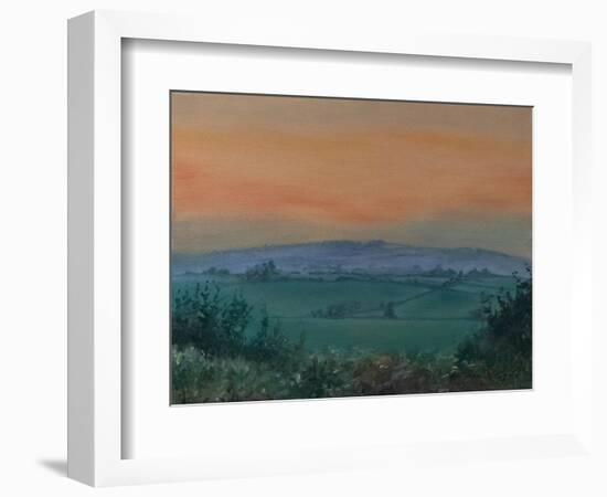 The View, 2022 (Oil on Canvas)-Antonia Myatt-Framed Giclee Print