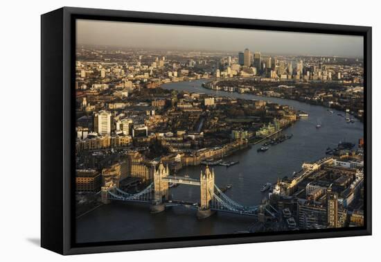 The View from the Shard, London, England, United Kingdom, Europe-Ben Pipe-Framed Premier Image Canvas