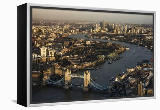 The View from the Shard, London, England, United Kingdom, Europe-Ben Pipe-Framed Premier Image Canvas