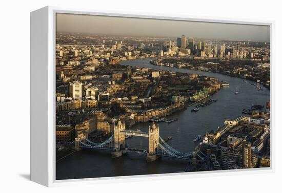 The View from the Shard, London, England, United Kingdom, Europe-Ben Pipe-Framed Premier Image Canvas