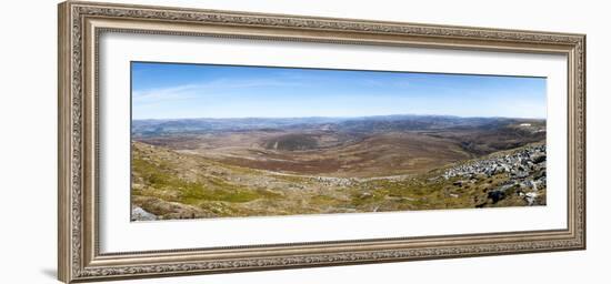 The View from the Top of Glen Tromie in the Cairngorms National Park, Scotland, United Kingdom-Alex Treadway-Framed Photographic Print