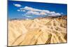 The View from Zabriskie Point in Death Valley National Park, California-Jordana Meilleur-Mounted Photographic Print