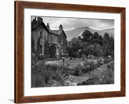 The View of Grassmere from a Manor House in the Valley Below, July 1949-null-Framed Photographic Print