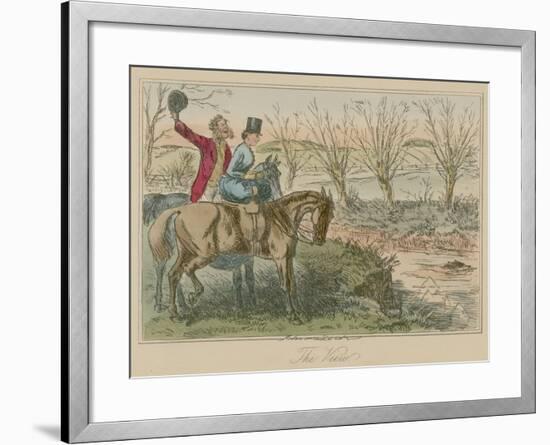 The View-John Leech-Framed Giclee Print