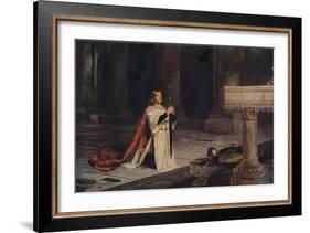 The Vigil, c1884, (1938)-John Pettie-Framed Giclee Print