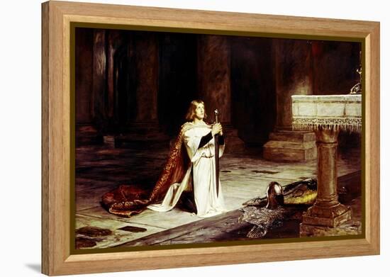 The Vigil-John Pettie-Framed Premier Image Canvas