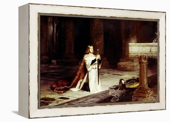 The Vigil-John Pettie-Framed Premier Image Canvas