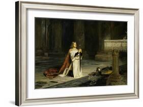 The Vigil-John Pettie-Framed Giclee Print