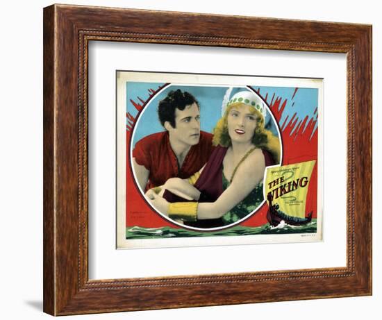 The Viking, from Left, Leroy Mason, Pauline Starke, 1928-null-Framed Premium Giclee Print