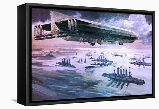 The Viktoria Luise Was Germany's First Commercial Airship-Graham Coton-Framed Premier Image Canvas