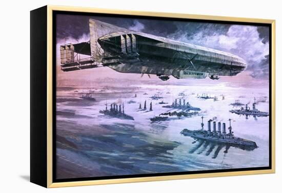 The Viktoria Luise Was Germany's First Commercial Airship-Graham Coton-Framed Premier Image Canvas